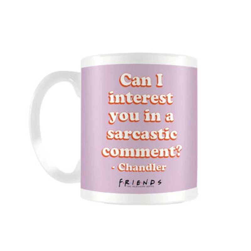 Image of Friends Chandler Quote Mug White unisex