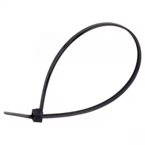 Image of HellermannTyton 138-00044 Weatherproof Cable Tie Black 3.5mmx150mm...