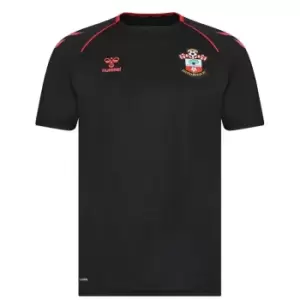 Image of Hummel Southampton FC Training Shirt Mens - Black