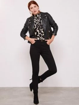 Image of Mint Velvet Maryland Signature Skinny Jeans - Black