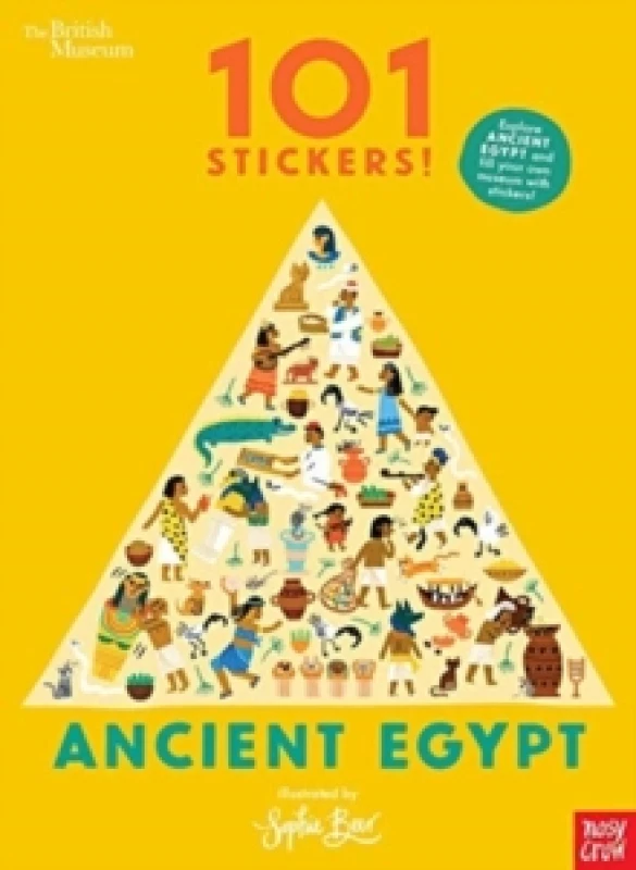 Image of Sophie Beer British Museum 101 Stickers! Ancient Egypt Book Multi