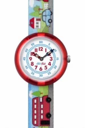 Image of Childrens Flik Flak Highway To UK Watch FBNP077