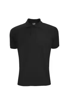 Image of Polycotton Short Sleeve Polo Shirt