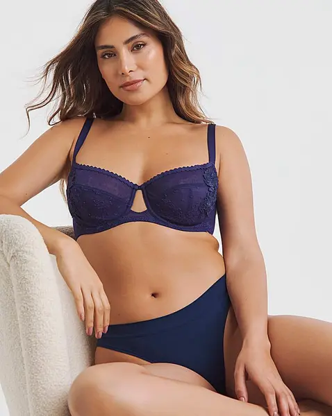 Image of Dorina Curves Aniyan Full Cup Bra Ink INK Female 40E LO67524