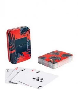 Image of Ted Baker Playing Cards In Case, One Colour, Women