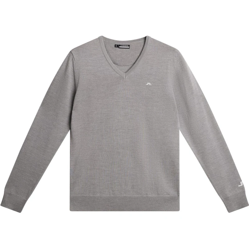Image of J Lindeberg Lym Kn Swtr - Grey Grey S