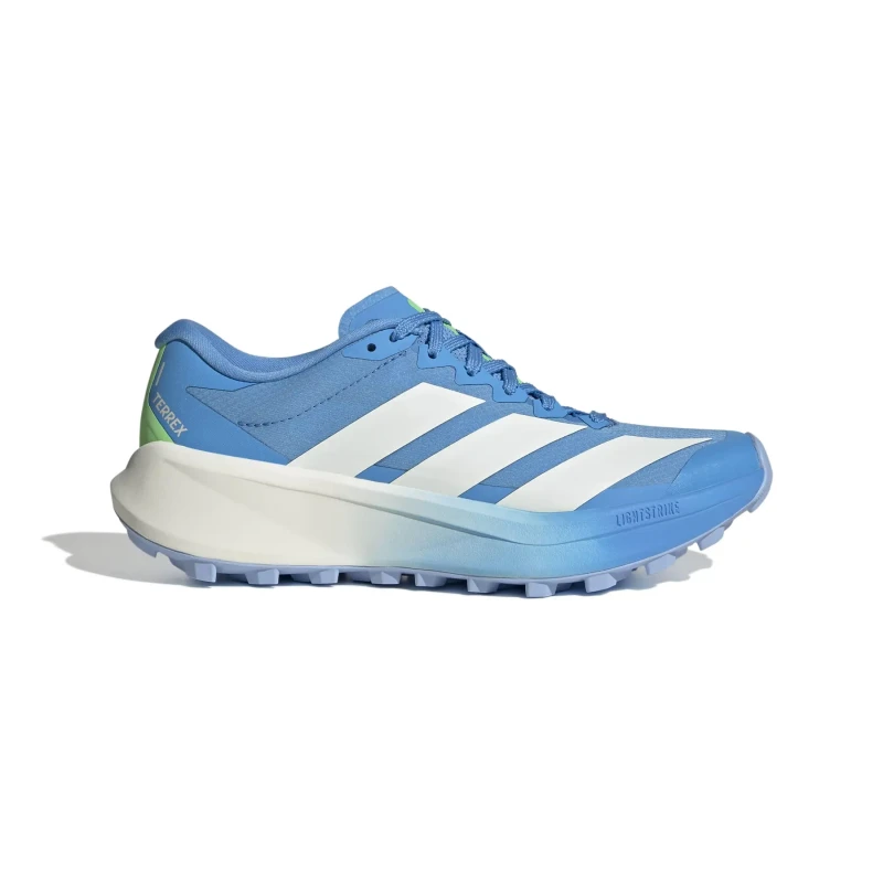 Image of Womens trail running shoes adidas Terrex Agravic 4 Low Bleu Female 40
