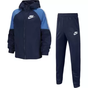 Image of Boys, Nike Unisex NSW Woven Track Suit - Navy, Size S