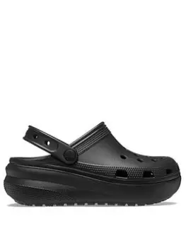 Image of Crocs Kids Cutie Crush Clog Sandal, Black, Size 2 Older