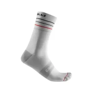 Image of Castelli Endurance 15 Socks - White