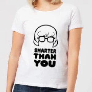 Image of Scooby Doo Smarter Than You Womens T-Shirt - White - M