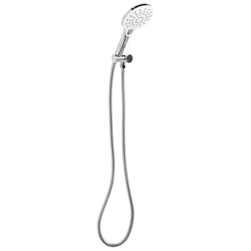 Image of Beliani Shower Head And Hose Kit Iquira 4-Function Silver