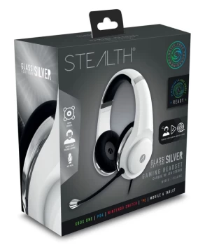 Image of STEALTH XP-Glass Edition Gaming Headset - Silver