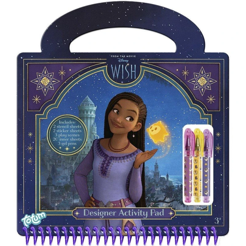Image of Totum Disney Wish Designer Activity Book Multi unisex