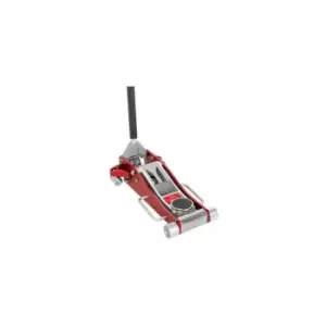 Image of Trolley jack in aluminium 2.5 ton hydraulic lifter rwh250alu HOLZMANN