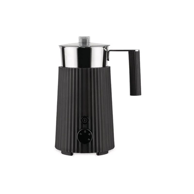 Image of Alessi Milk Frother - Plisse Black MDL13 B/UK