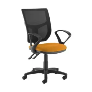 Image of Dams MTO Altino 2 Lever High Mesh Back Operators Chair with Fixed Arms - Costa B