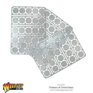 Image of 3 frames of 25mm bases