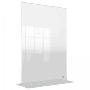 Image of Nobo Premium Plus A3 Clear Acrylic Freestanding Poster Frame 1915593