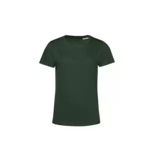 Image of B&C Womens/Ladies E150 Organic Short-Sleeved T-Shirt (M) (Forest Green)