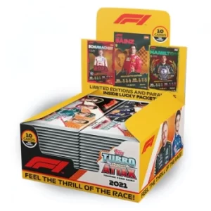 Image of Topps F1 Turbo Attax 2021 Booster Box (24 Packs)