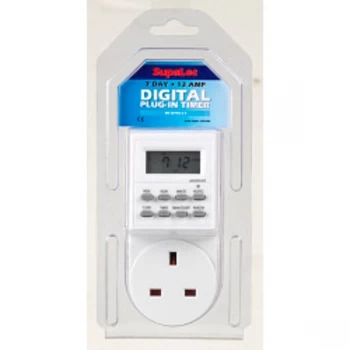 Image of SupaLec Plug-in Timer 7 day