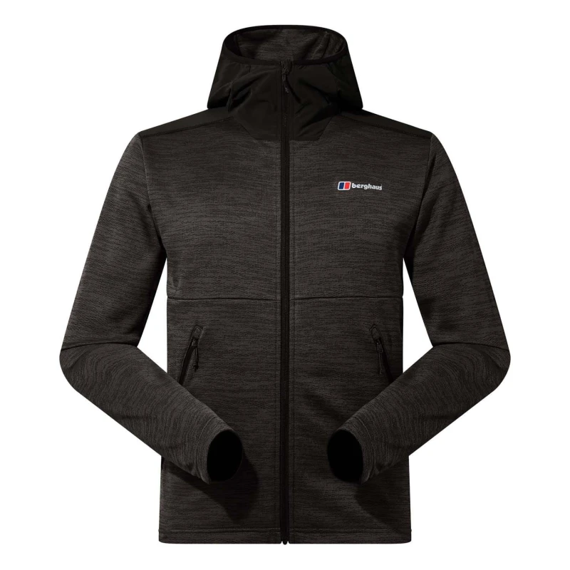 Image of Berghaus Thraskii Hooded Jacket - Grey Grey L