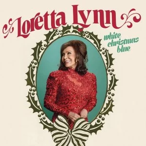 Image of Loretta Lynn - White Christmas Blue Vinyl