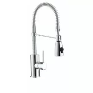 Image of Bristan Target Kitchen Monobloc Sink Mixer Tap With Pull Out Spray TG SNK C - 630571