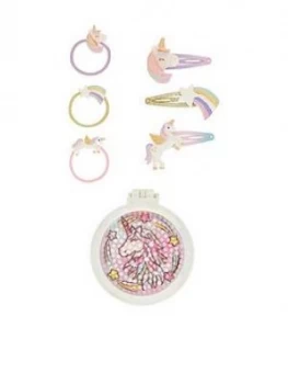 Image of Monsoon Girls Supernova Hairbrush And Hair Set - Multi