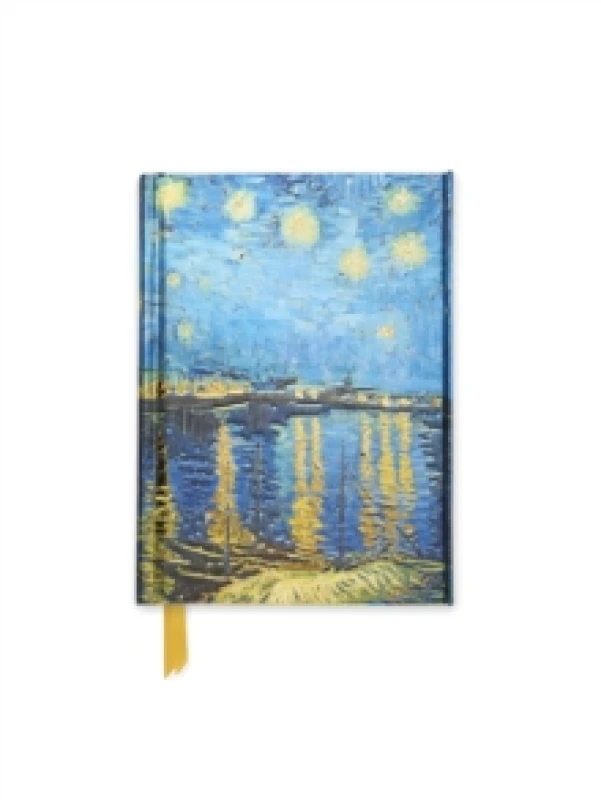 Image of Vincent van Gogh: Starry Night over the Rhone (Foiled Pocket Journal) Notebook / blank book