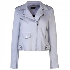 Image of Only Sherry Biker Jacket - Purple Heather