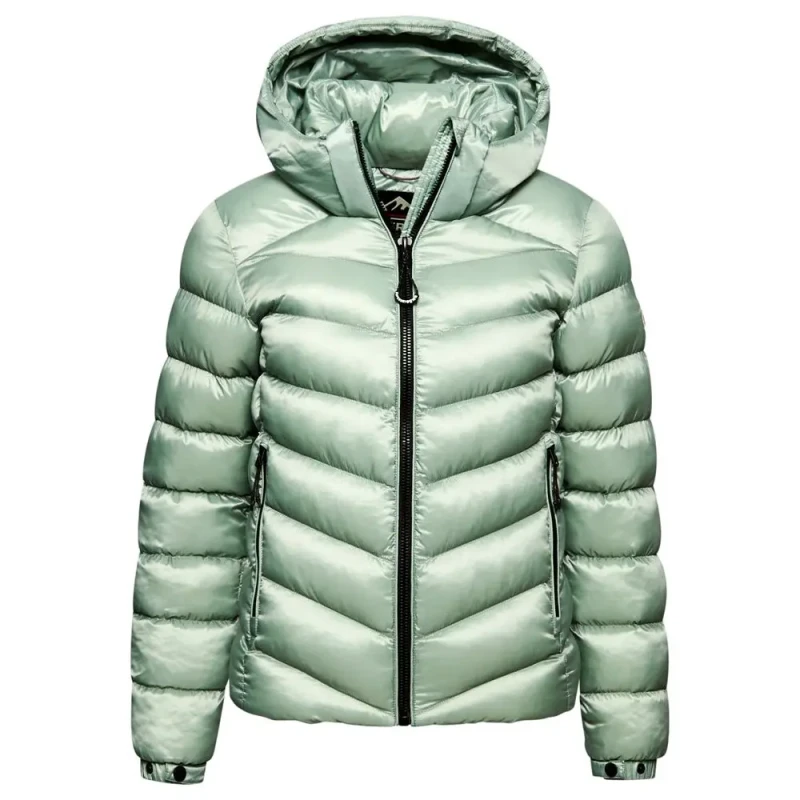 Image of Superdry Womens Puffer jacket Superdry Fuji Vert Female XS