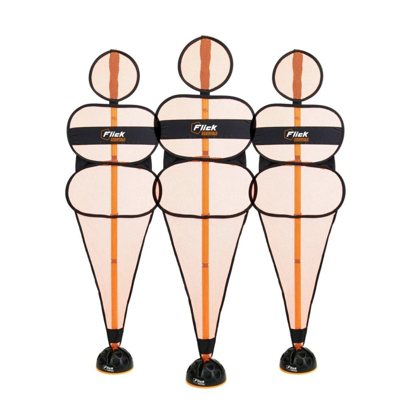 Image of Football Flick Urban Training Set Mannequins Football Training Packs Large Orange 42919990430