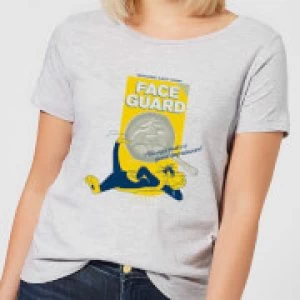 Image of Looney Tunes ACME Face Guard Womens T-Shirt - Grey - S