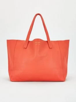 Image of Kurt Geiger London Violet Horizontal Tote - Peach
