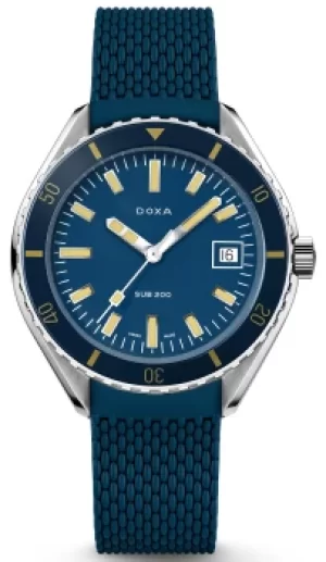 Image of Doxa Watch Sub 200 Caribbean Rubber