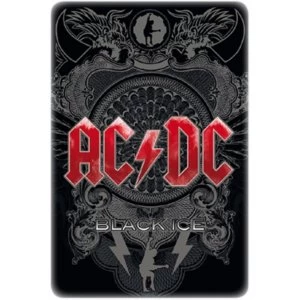 Image of AC/DC - Black Ice Metal Wall Sign