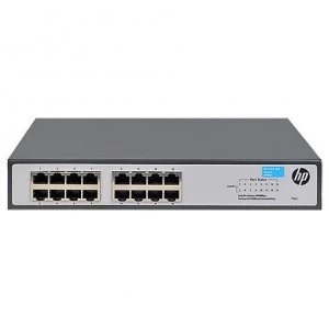 Image of HPE 1420-16G Unmanaged L2 Gigabit Ethernet (10/100/1000) Grey 1U