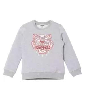 Image of KENZO Juniors Tiger Sweatshirt - Grey