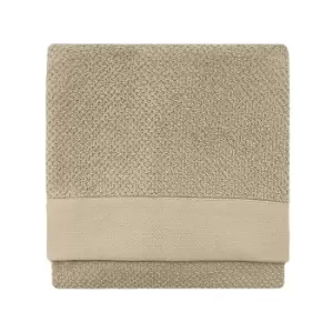 Image of Textured Weave Hand Towel Natural