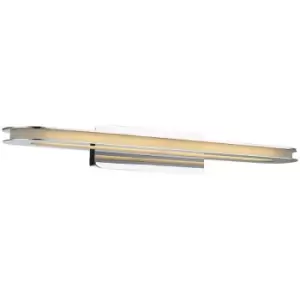Image of Netlighting Modern LED Wall Lamp Chrome, Warm White 3000K 840lm - ITLMB1279L