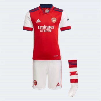 Image of adidas Arsenal Home Mini Kit 2021 2022 - Red