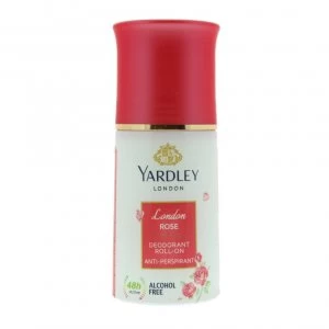 Image of Yardley London Rose Roll On Deodorant 50ml