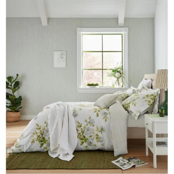 Image of Sanderson Adele 200TC Cotton Sateen Duvet Cover - Green