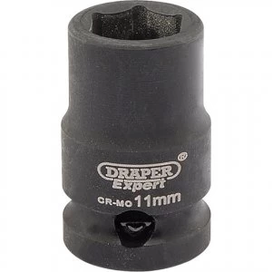 Image of Draper Expert 3/8" Drive Hi-Torq Hexagon Impact Socket Metric 3/8" 11mm