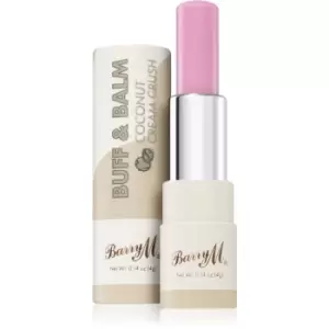 Image of Barry M Buff & Balm Renewal Lip Balm with Volume Effect Shade Coconut Cream Crush 4 ml