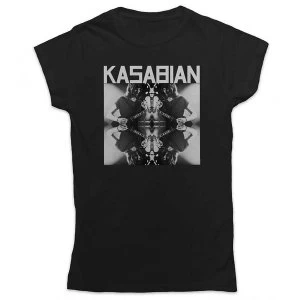 Image of Kasabian - Solo Reflect Womens Medium T-Shirt - Black