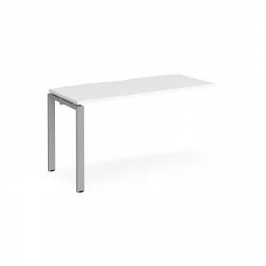 Image of Adapt II Add On Unit Single 1400mm x 600mm - Silver Frame White top