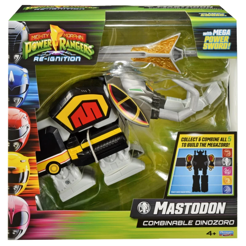 Image of Power Rangers Mastodon Dinozord One Colour WNCQ9 Unisex